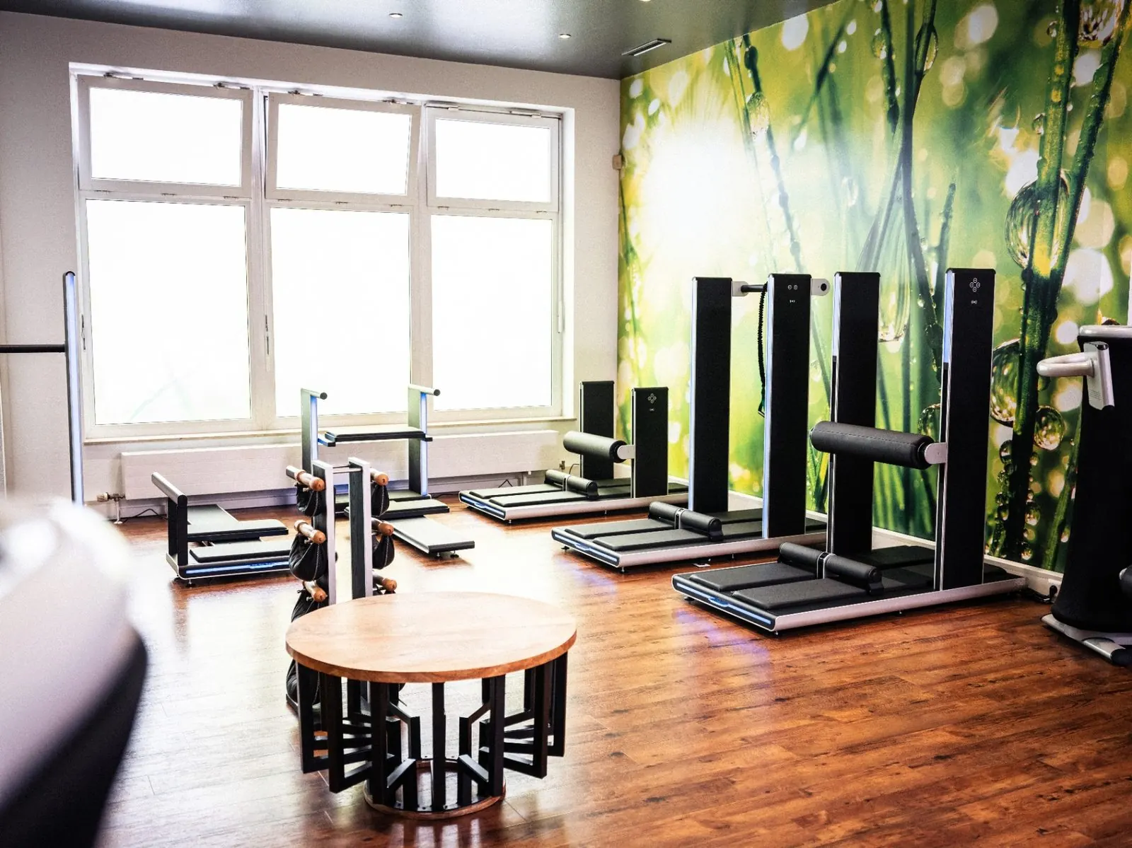 Milon Trainingszirkel mit Blick nach draußen